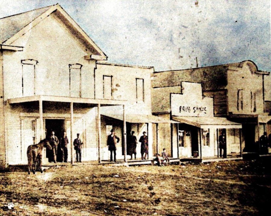 Richardson businesses circa 1890